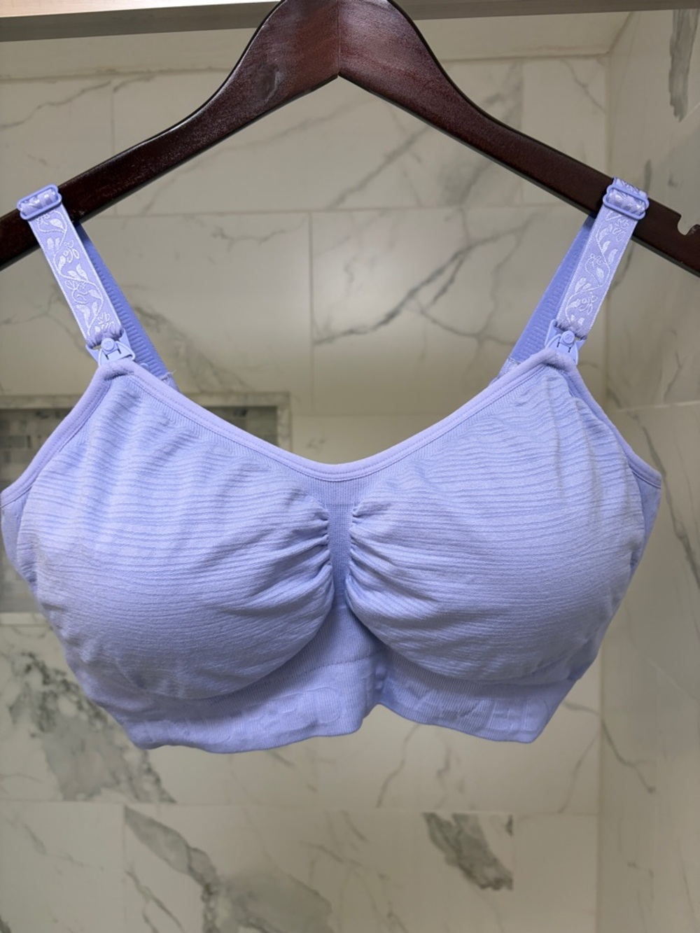 Women's Wisteria Sublime Hands-Free Pumping and Nursing Bra - Medium Super Busty